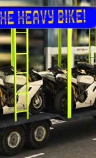 simulatore di moto 3d camionista trasporto merci 3