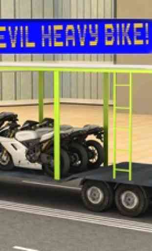 simulatore di moto 3d camionista trasporto merci 4