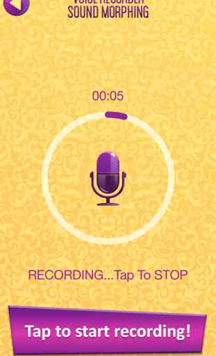 Registratore Vocale Cambiamento del Suono e Audio Effetti - Trasformare il tuo Parlare Modifier Vocal 1