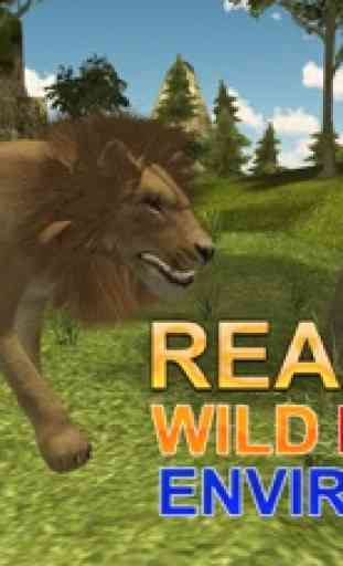 Selvaggio cacciatore di leoni - chase animali arrabbiato e li spara in questo simulatore di tiro gioco 2