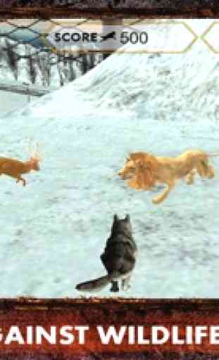 Selvaggio simulatore attacco lupo 3D - Vivi la vita di un alfa e vendicarsi per il tuo clan 1