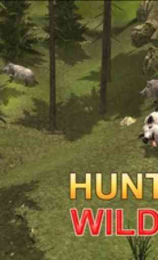 Simulatore cinghiale cacciatore - sparare animali ripresa del gioco di simulazione 1