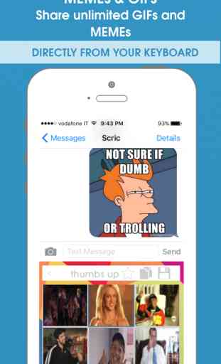What2Share - Condividi Emoji, Gif e Meme dalla tua Tastiera! 3