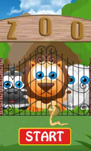 Zoo Safari Tiger Crossing Mini Game - La storia della Cute Animal Friends 3