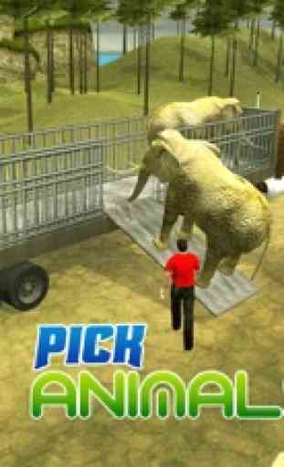 Zoo trasporto degli animali con camion - Driver di trasporto autocarro in questo gioco di guida del simulatore 1