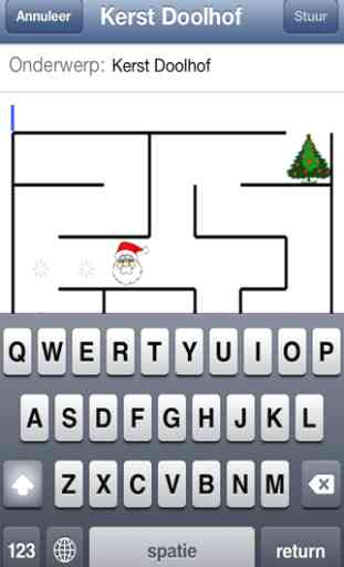 Albero di Natale labirinto (babbo Natale vs pupazzo di neve) 4
