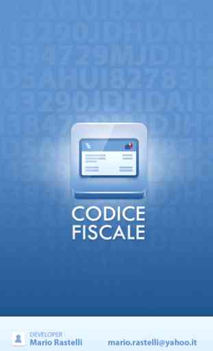 Codice Fiscale Italia 1