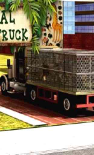 zoo camion trasporto di animali guida e di parcheggio mania 4