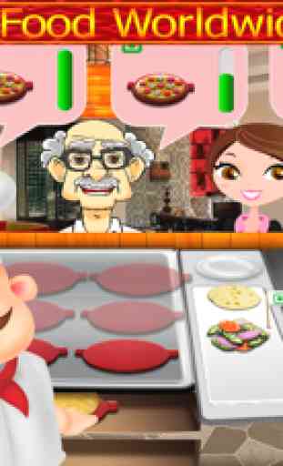 Cuoco master alimentari Fever: Maker Hamburger, hot dog, pizza giochi gratuiti 2