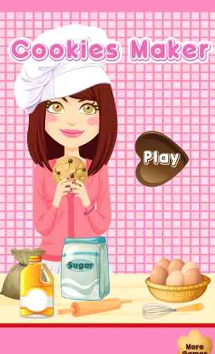 Cookie Maker - Giochi di cucina gratuiti per i bam 1