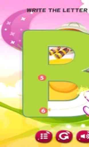 ABC Tracing Letters Handwriting Practice Children 3