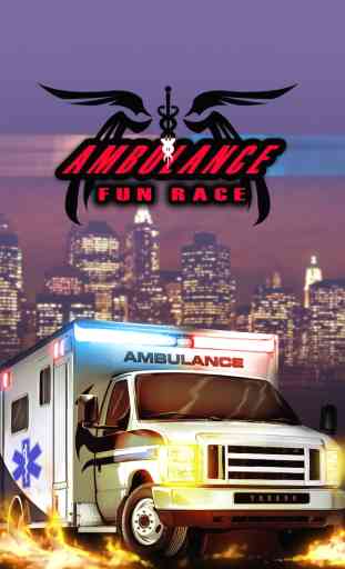 Ambulance Fun Race - Funny Racing Game, divertente gara di ambulanza - divertente gioco di corse 1