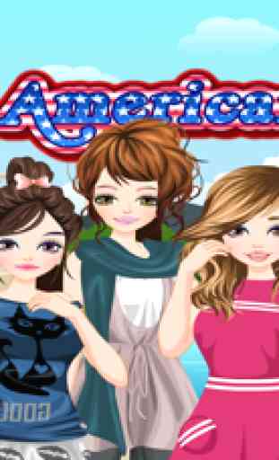 American Girls - Vesti e fare gioco per i bambini che amano i giochi di moda 1