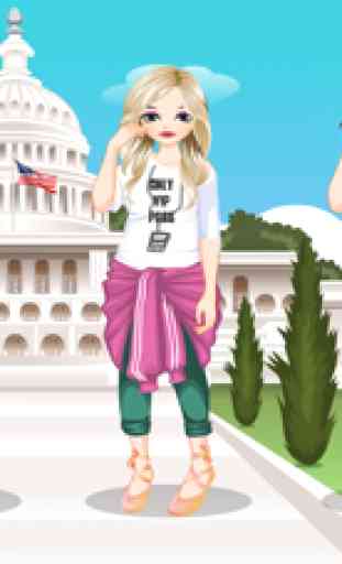 American Girls - Vesti e fare gioco per i bambini che amano i giochi di moda 4