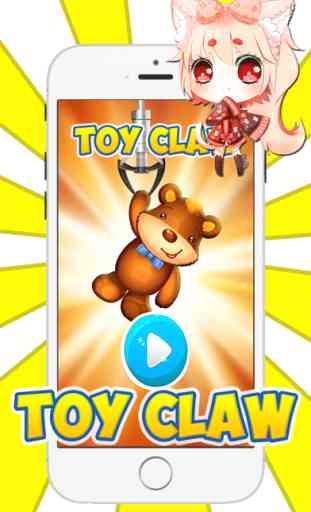Animal Toy Prize Claw Machine - Puzzle Free Fun Game  for kids 1