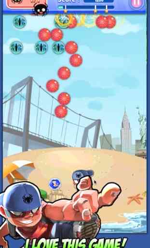 Amazing Spider Bubble Shooter 3