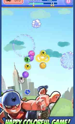 Amazing Spider Bubble Shooter 4