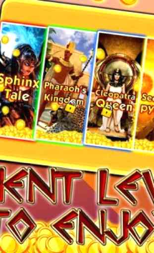 Ancient Cleopatra Slots - Classic Vegas Style Jackpot Casino Machines 3