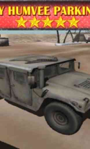 Army Humvee 3D Parking Simulator - Auto Parcheggio Giochi Gratis 1