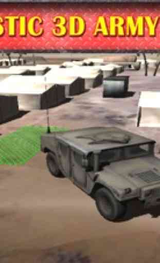 Army Humvee 3D Parking Simulator - Auto Parcheggio Giochi Gratis 3