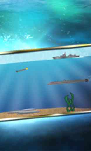 Impressionante Submarine battaglia navale gratis! - Torpedo guerre 4