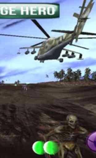 Blackhawk Elicottero Zombie Run 3D - Una guerra apocalypse supremecy aria epica 3