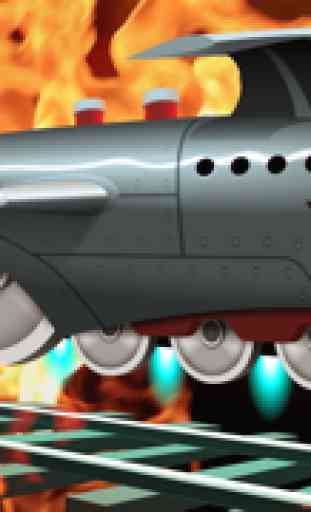 Treno Battaglia, Ferrovia Razzo: Locomotive Contro Robot, Gioco di Combattimento e Corse / Battle Train Rocket Railroad: Subway Rail Surfers Rush & Run Game 1