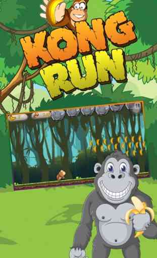 Banana Kong Mania: Jungle Quest Animal Games Run 1