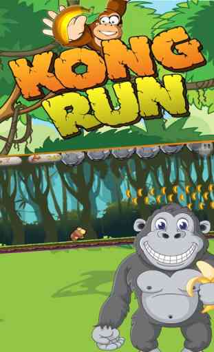 Banana Kong Mania: Jungle Quest Animal Games Run 3