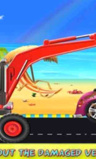 Lavaggio auto Salon & progettazione Workshop - top car gratuita lavaggio pulizia & riparazione garage giochi per i bambini 4