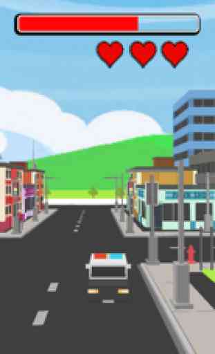 Cartoon Pixel City Parking Simulator Driving School Lite 1