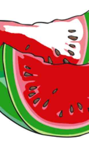 Color The Fruits And Vegetables Coloring Pages 2