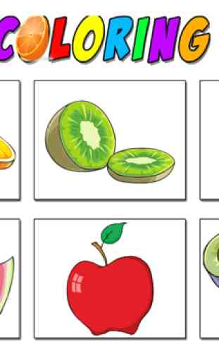 Color The Fruits And Vegetables Coloring Pages 3