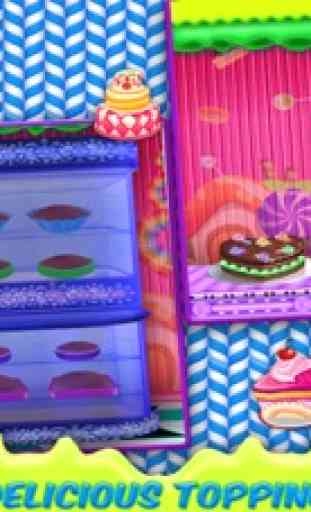 Dessert Sweet Ice Cream Cake, Cupcake & Brownie Maker - Cooking Games For Girls & Kids 3