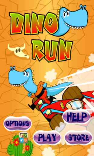 Dino Run Free - Un pizzico di avventura in esecuzione fuga Lite Arcade Game - il miglior divertimento Addicting App senza fine corsa per i bambini - Cool divertente 3D saltando Giochi Gratis - Applicazioni Addictive 1