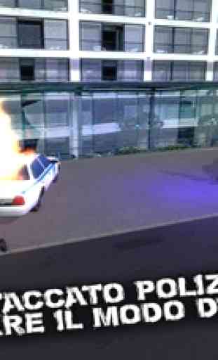 Stazione di Città Crimine Gangster - simulazione di Gran Gangsta Auto 3D 1