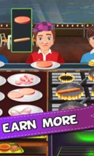 Febbre di Crazy Chef cucina giochi di cucina 3