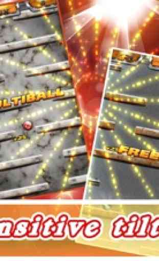 Falling Balls ! - Una gravità accelerometro fuga Lite Arcade Game - il miglior divertimento FallDown giochi con la palla per i bambini - Addicting App - Cool divertente 3D rolling Giochi Gratis - Addictive Apps Multiplayer Fisica 3