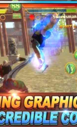 combattente di Kung Fu - combattimento di spade 3