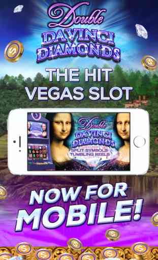 Double Da Vinci Diamonds: Slot Vegas GRATIS 1