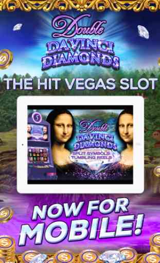 Double Da Vinci Diamonds: Slot Vegas GRATIS 3