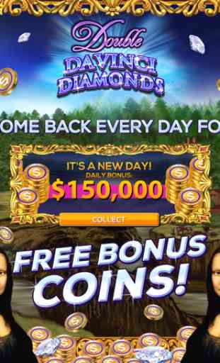 Double Da Vinci Diamonds: Slot Vegas GRATIS 4