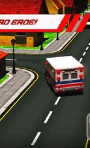Simulatore di guida 3D Ambulanza 2