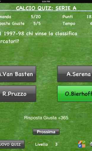 Calcio Quiz: Serie A 3