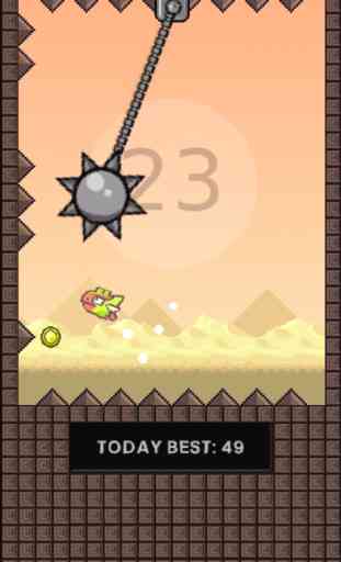 Flapping Cage: Avoid Spikes 3