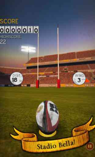 Flick Kick Rugby Kickoff 1