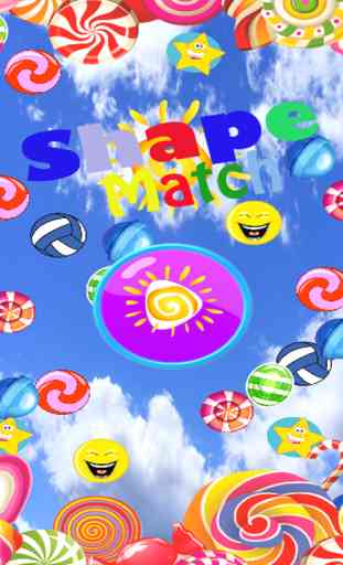 Funny Shape Candy Match Walkthrough for Kids 3