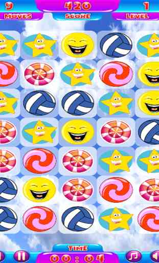 Funny Shape Candy Match Walkthrough for Kids 4