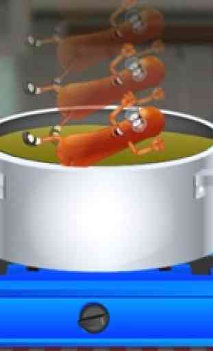 Hot Dog Scramble - cuoco pazzo cottura e un gioco creatore cucina 4