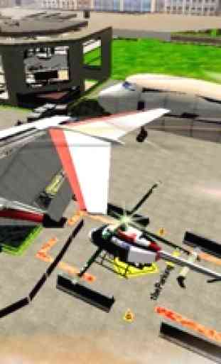 Airport Helicopter 3D Parcheggio Simulator Games 2